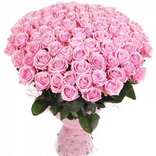 Розовые розы с доставкой на дом по Светогорску